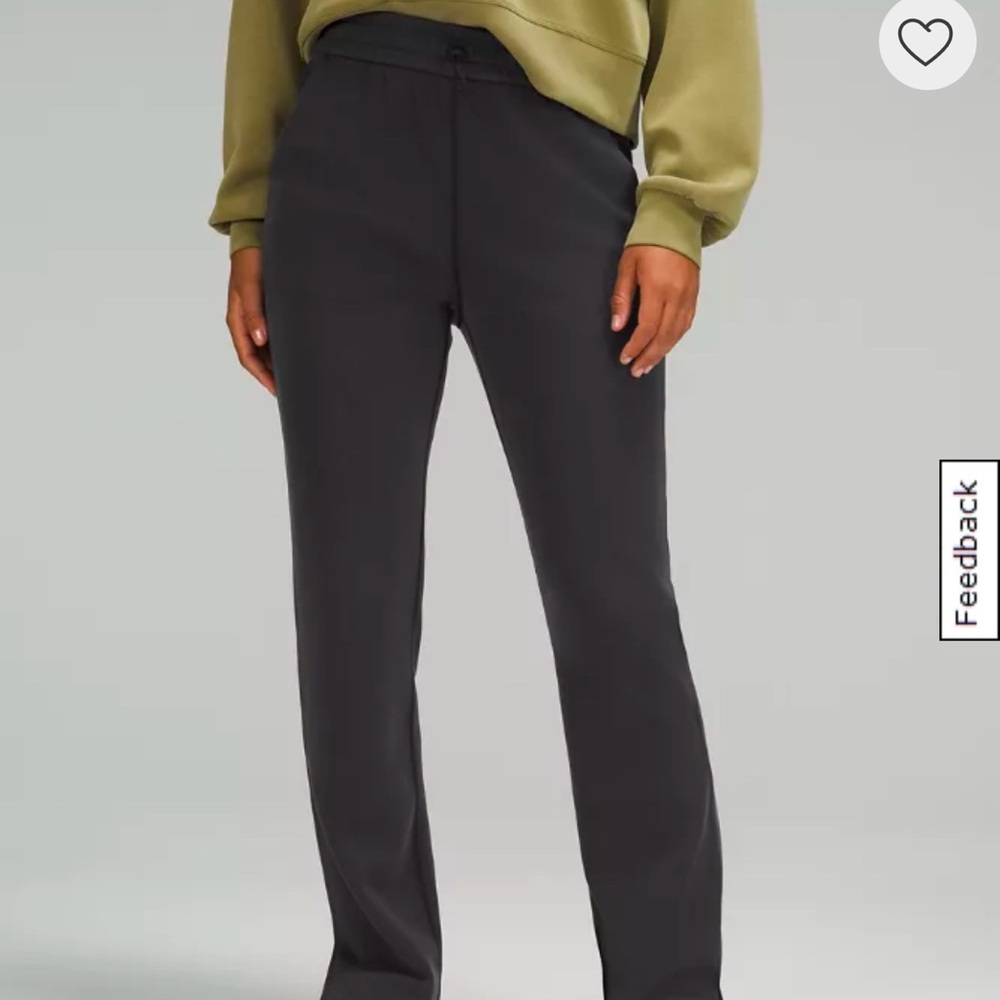 Lululemon Brushed Softstreme Split-Hem High-Rise Pant